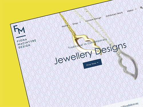 Fiona Macintyre Designs Website